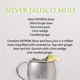 Patron Silver Tequila Mule Mugs Gift Pack 70cl