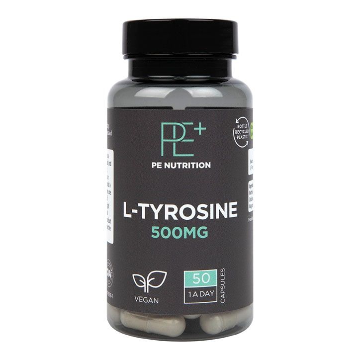 PE Nutrition L-Tyrosine 50 Capsules 500mg