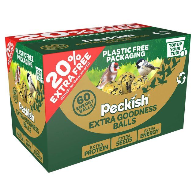 Peckish Extra Goodness Balls 60 per pack
