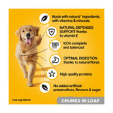 Pedigree Adult Wet Dog Food Tins Mixed in Loaf