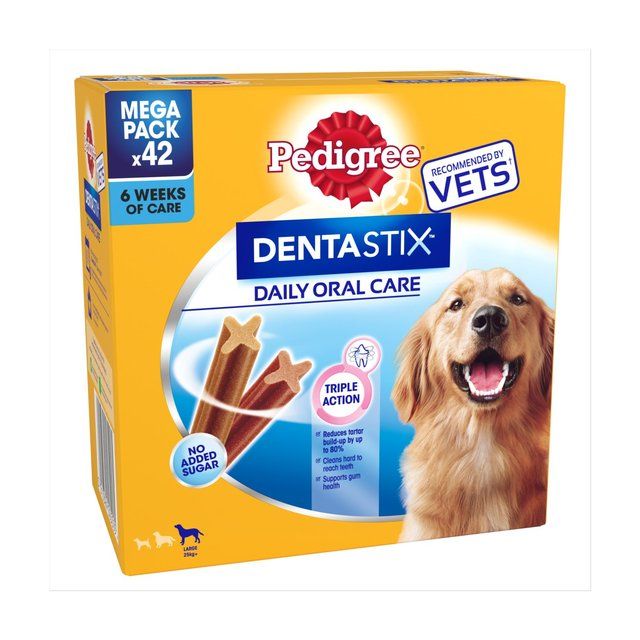 Pedigree DentaStix Daily Dental Chews Large Dog 42 per pack