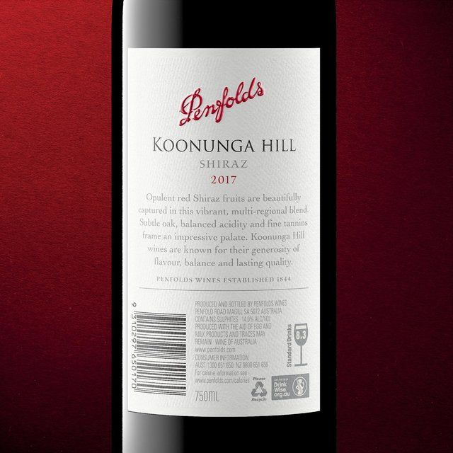 Penfolds Koonunga Hill Shiraz 75cl