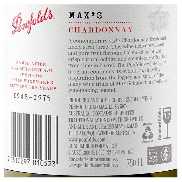 Penfolds Max's Chardonnay 75cl