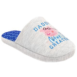 Peppa Pig Mens Daddy Slippers (7-8)