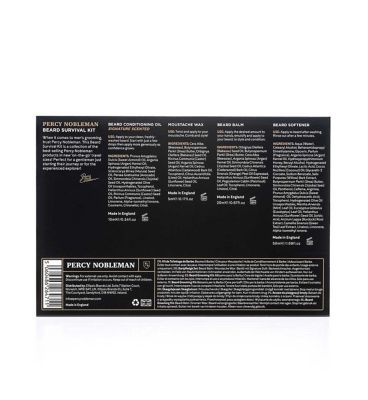 Percy Nobleman Beard Survival Kit