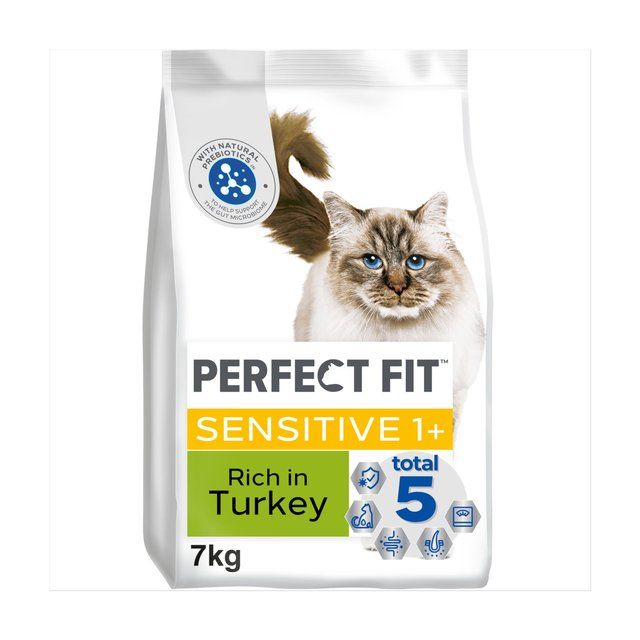 Perfect Fit Cat Dry Sensitive 1+ Turkey 7kg