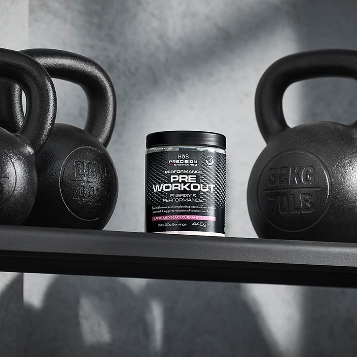 Performance Pre Workout Apple & Blackcurrant 440g Pineapple & Orange