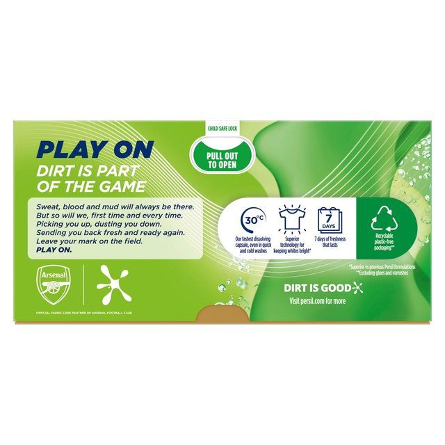 Persil 3 in 1 Laundry Washing Capsules Bio 32 per pack