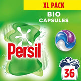 Persil Bio 3 in 1 Laundry Washing Detergent Capsules 36 Washes 36 per pack