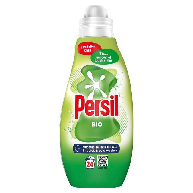 Persil Laundry Washing Liquid Detergent Bio 24 Wash 648ml