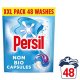 Persil Non Bio 3 in 1 Laundry Washing Detergent Capsules 48 Washes 48 per pack