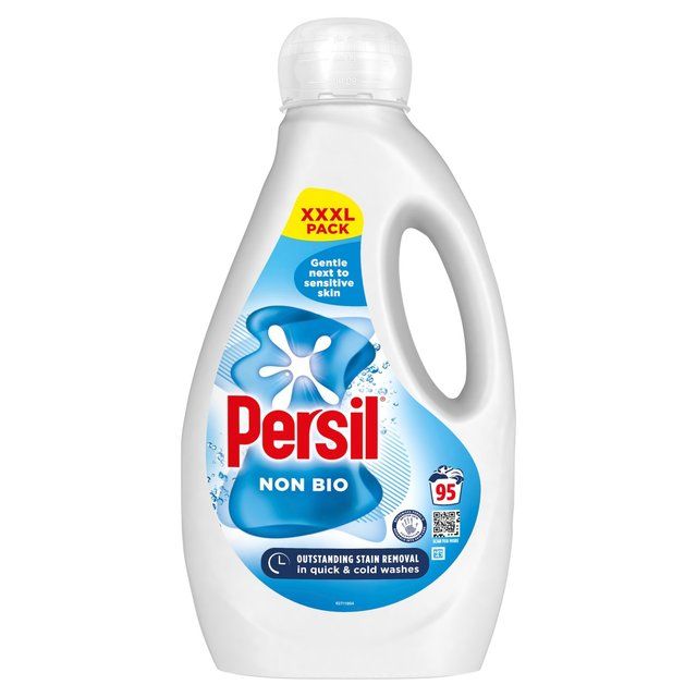 Persil Non Bio Liquid Laundry Washing Detergent 95 Washes 2600ml