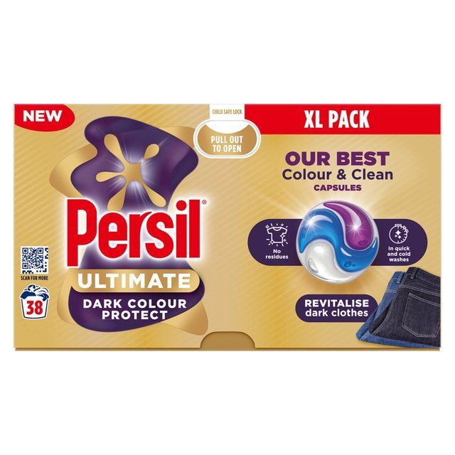 Persil Ultimate Dark Colour Protect Laundry Washing Capsules 38 per pack