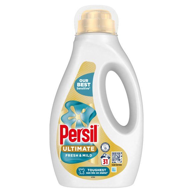 Persil Ultimate Fresh and Mild Non Bio Laundry Washing Detergent 31 Washes 837ml