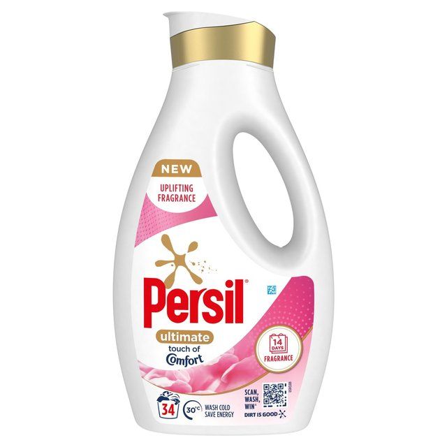 Persil Ultimate Touch of Comfort Washing Liquid Laundry Detergent 34 Washes 918ml