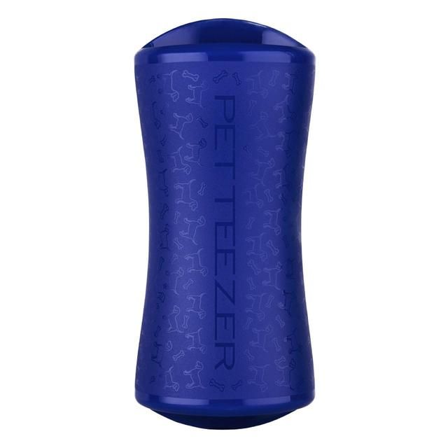 Pet Teezer De-shedding Dog Grooming Brush Small - Blue / Blue