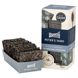 Peter's Yard Rye & Charcoal Sourdough Crackers 90g