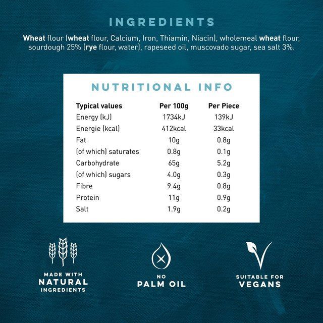 Peter's Yard Sea Salt Sourdough Flatbreads 115g