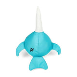 Petface Planet Ocean Cycle Niya Narwhal Plush Dog Toy