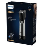 Philips Series 9000 Prestige Beard Trimmer with Steel Precision Technology and BeardAdapt Sensor, BT9810/13