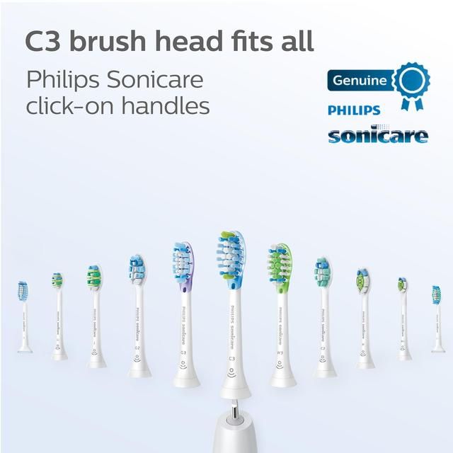 Philips Sonicare Brush Heads Premium Plaque Defence RFID (Black) 4 per pack