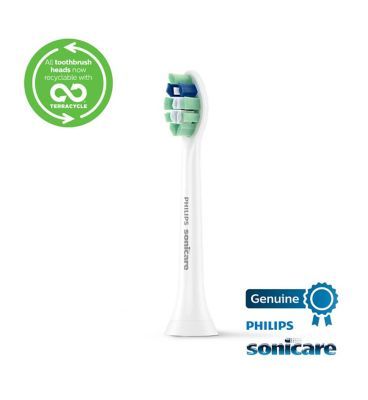 Philips Sonicare C2 Optimal Plaque Defence White Replacement Brushheads - 4pk HX9024/10