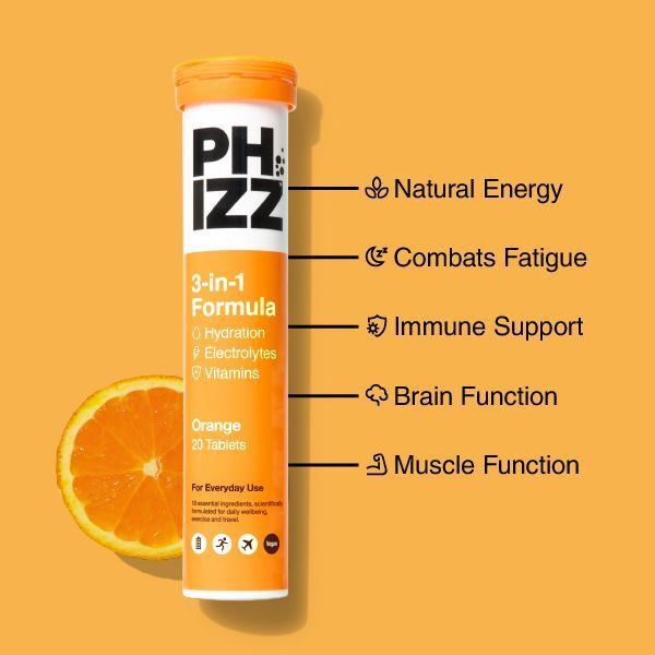 Phizz 3in1 Hydration, Electrolytes & Vitamins Variety x80