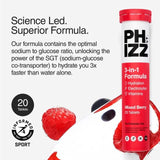 Phizz Mixed Berry 3-in-1 Hydration Electrolytes and Vitamins Effervescent 60 per pack