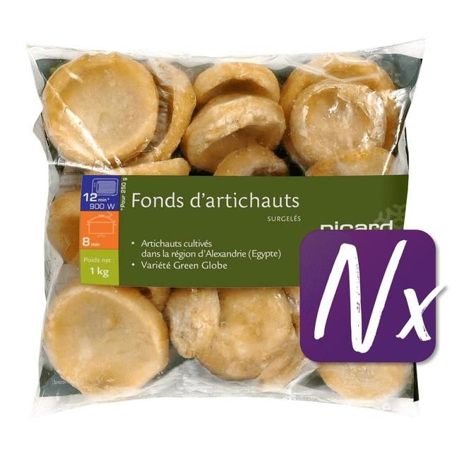 Picard Artichoke Bottoms Frozen 1kg