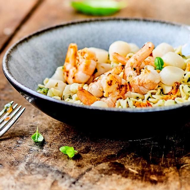 Picard Prawns Scallops & Vegetable Pasta 350g