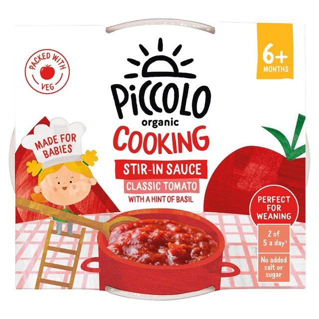 Piccolo Organic Classic Tomato Sauce 6 mths+ 120g