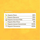 Piccolo Organic Pear, Banana, Coconut & Baby Rice 4m+ 100g