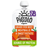 Piccolo Organic Sweet Potato & Beef Meatball Pouch 7 mths+ 130g