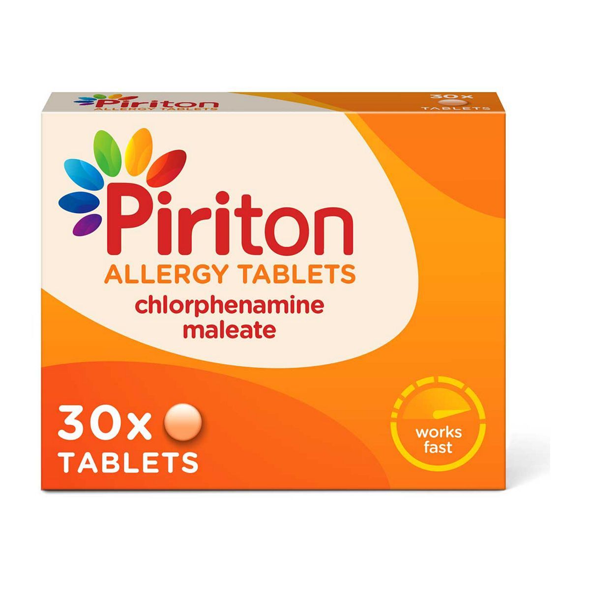 Piriton Antihistamine Allergy Relief Tablets - Pack of 30