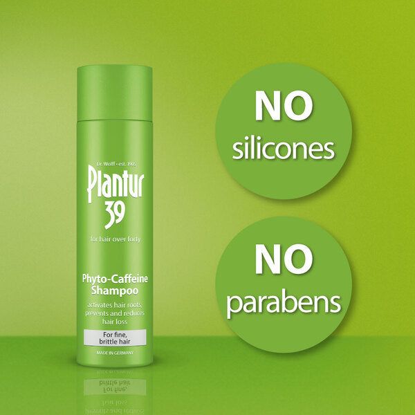 Plantur 39 Caffeine Shampoo For Fine Brittle Hair 3x 250ml