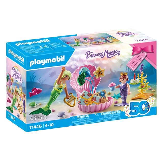 Playmobil 71446 Princess Magic Mermaid's Birthday Party Gift Set