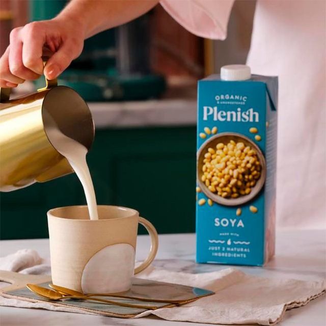 Plenish Organic Soya Unsweetened Drink Long Life 1L