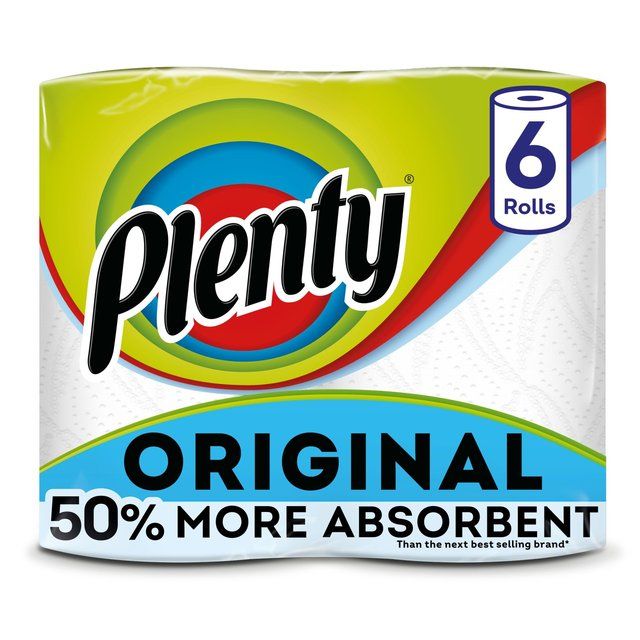 Plenty Original Kitchen Roll 6 per pack