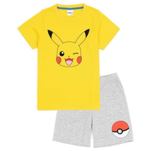 Pokemon Kids Face Short Pyjama Set (Pack of 2) (10-11 Years)