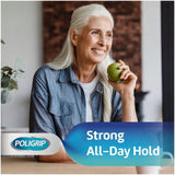 Poligrip Denture Adhesive Fixative Cream Flavour Free All-Day Hold 40g