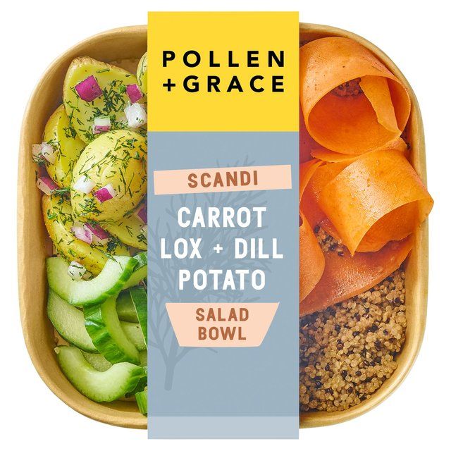 Pollen + Grace Scandi Carrot Lox + Dill Potato Salad Bowl 275g