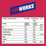PopWorks Sweet Chipotle Chilli Popped Crisps Sharing Bag 85g