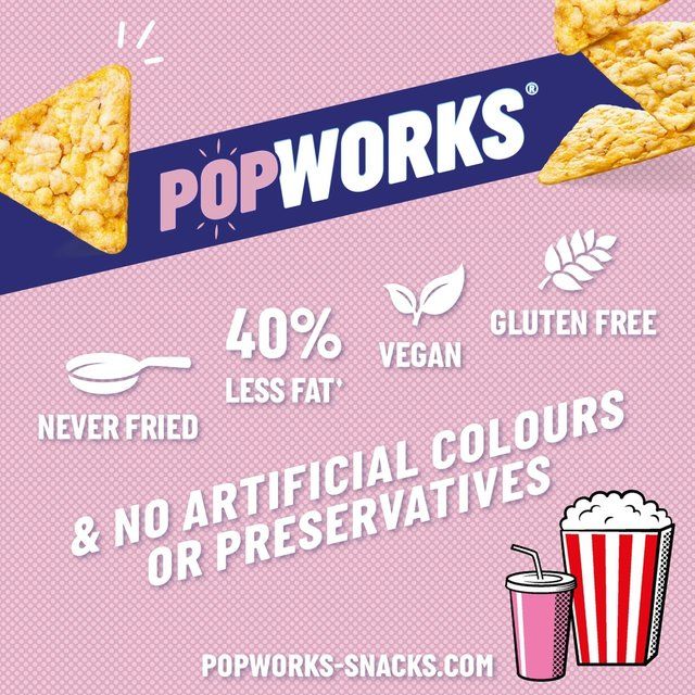 Popworks Sweet & Salty Multipack Popped Crisps 5 per pack