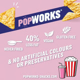 Popworks Sweet & Salty Multipack Popped Crisps 5 per pack
