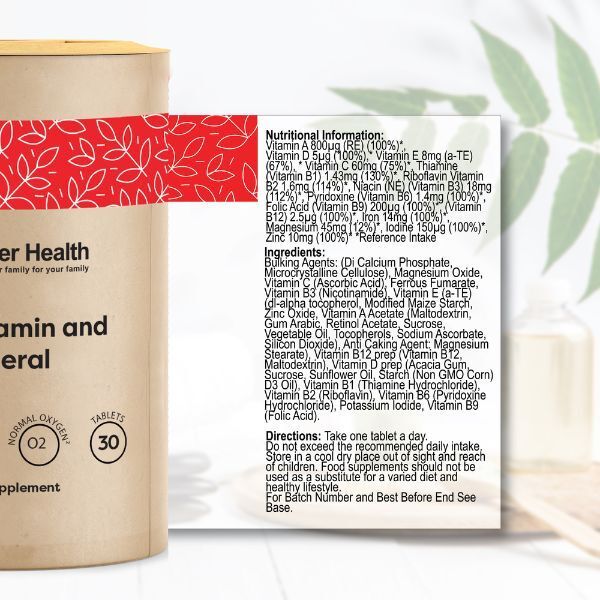 Power Health Multivitamin & Mineral Tablets - 30s