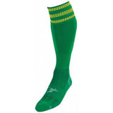 Precision Adult Pro Football Socks (7-11) Green/Gold