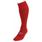 Precision Adult Pro Plain Football Socks (7-11) Red / 0.10EA