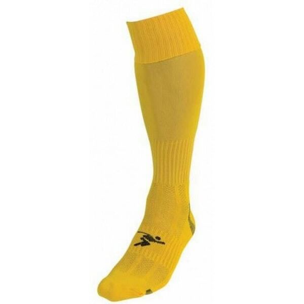 Precision Adult Pro Plain Football Socks (7-11) Yellow / 0.10EA