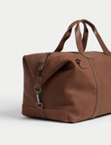 Premium Leather Weekend Bag