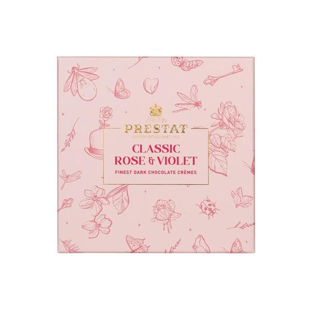 Prestat Rose & Violet Chocolate Cremes 135g